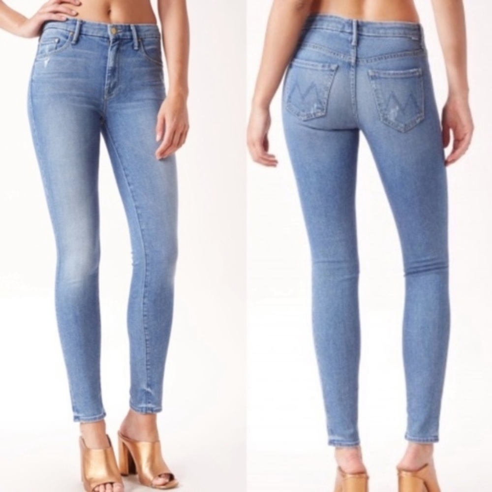 MOTHER High Waisted Looker Jeans
